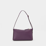 Mini Prism Hobo Bag - Manu Atelier - Steel/Purple - Leather