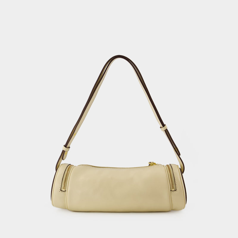 Cylinder 23 Bag - Manu Atelier - Leather - Beige