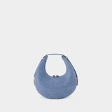 Toni Mini Handbag - Osoi - Denim Sky - Suede