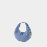 Toni Mini Handbag - Osoi - Denim Sky - Suede