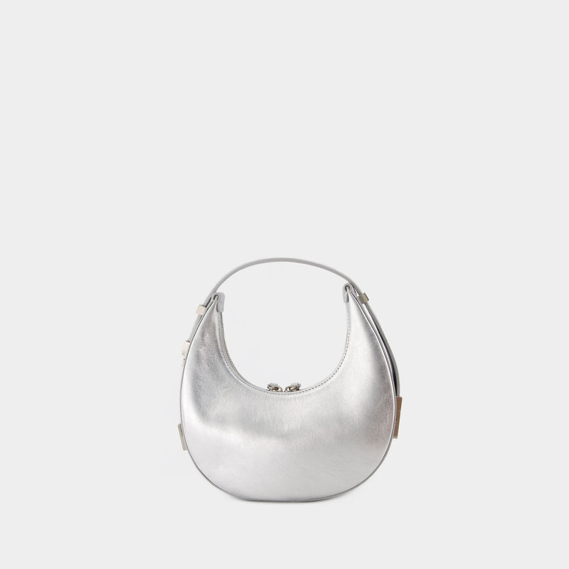 Toni Mini Bag - Osoi - Leather - Silver