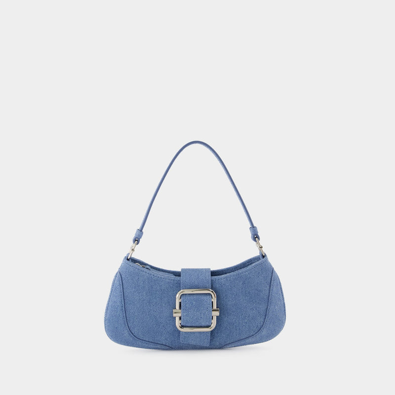 Brocle Small Hobo Bag - Osoi - Denim Sky - Suede