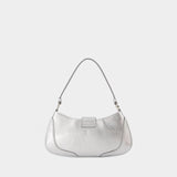 Brocle Hobo Bag - Osoi - Leather - SIlver