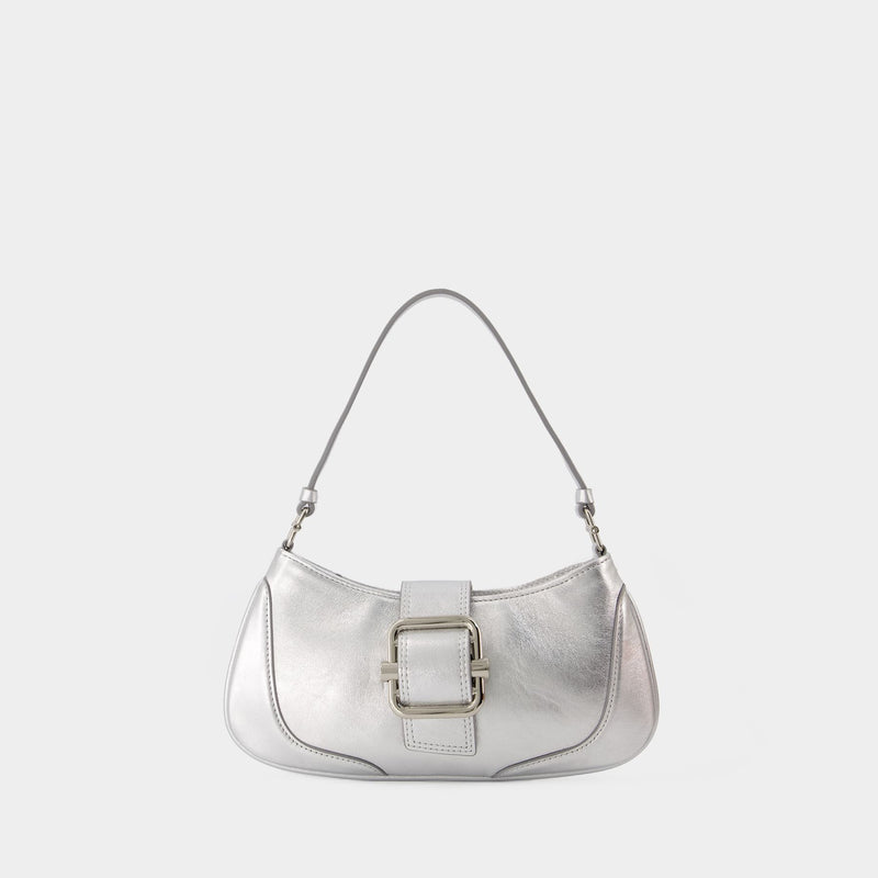 Brocle Hobo Bag - Osoi - Leather - SIlver