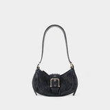 Hobo Brocle Hobo Bag - Osoi - Black - Leather