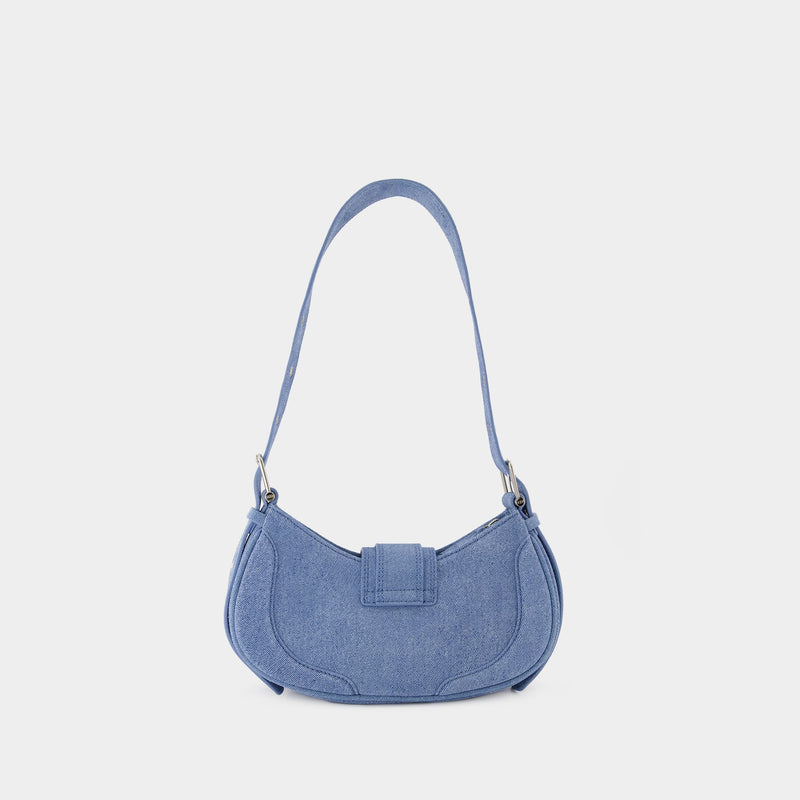 Hobo Brocle Hobo Bag - Osoi - Denim Sky - Suede