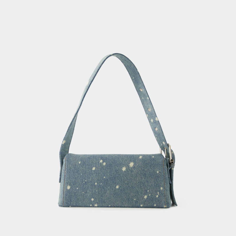 Folder Brot Shoulder Bag - Osoi - Cotton - Blue