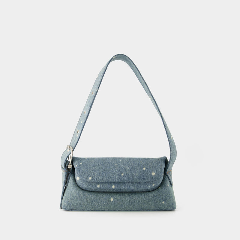 Folder Brot Shoulder Bag - Osoi - Cotton - Blue