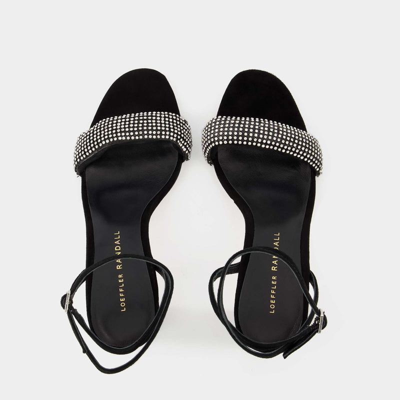 Shay Sandals - Loeffler Randall - Black - Suede