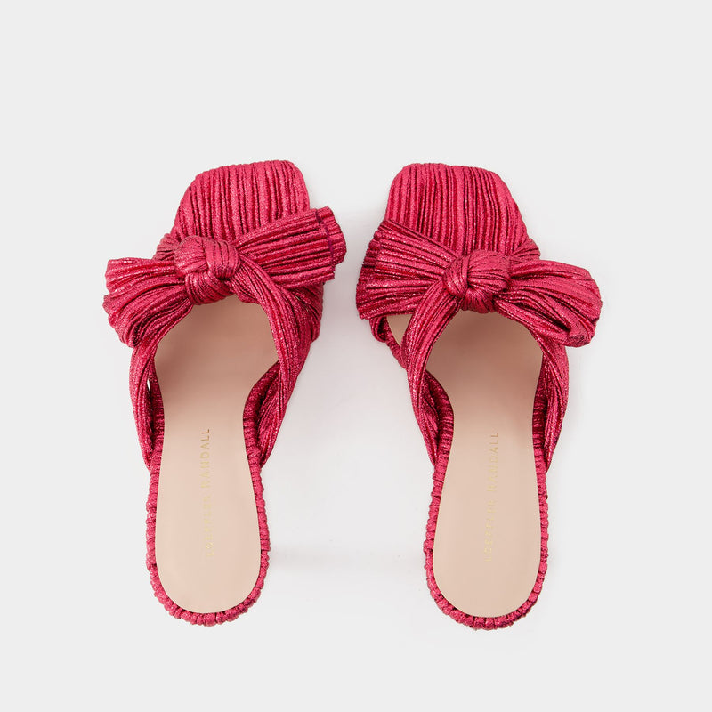 Claudia Sandals - Loeffler Randall - Synthetic Leather - Fuchsia