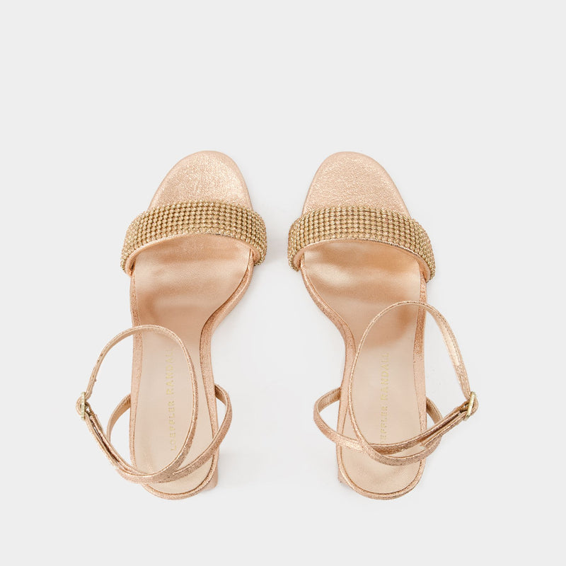 Shay Sandals - Loeffler Randall - Synthetic Leather - Dune