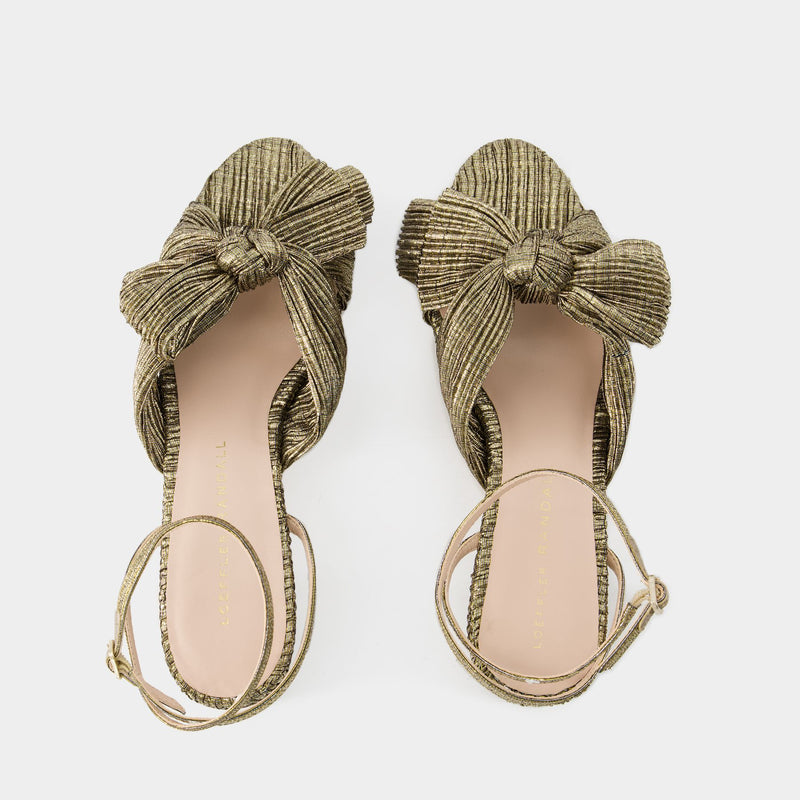 Dahlia Sandals - Loeffler Randall - Synthetic Leather - Gold