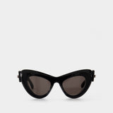 Sunglasses in Black Acetate