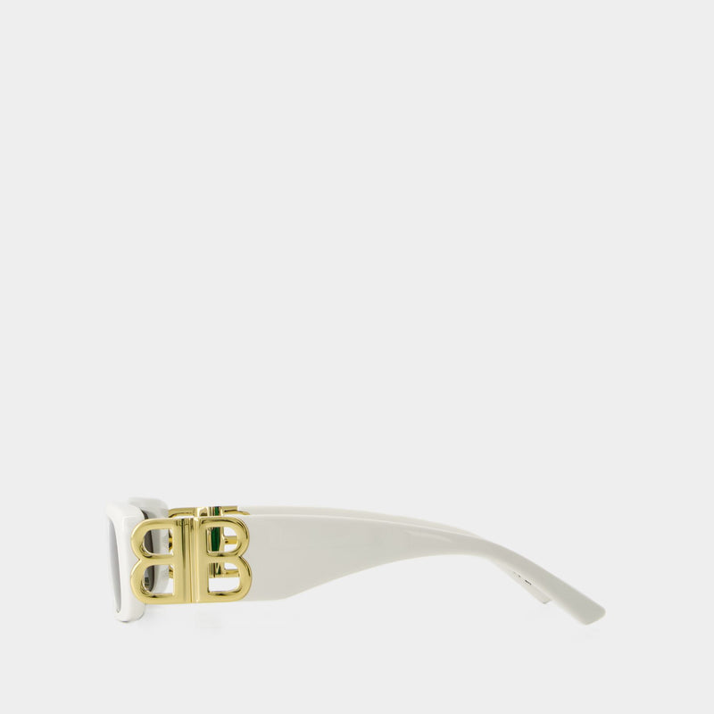 Bb0096s Sunglasses - Balenciaga - Acetate - White