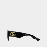 Sunglasses - Gucci - Black/Grey