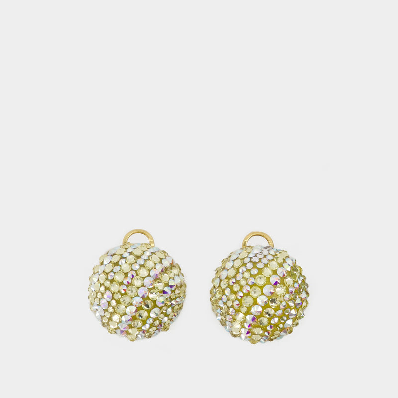 Galaxy Jonquille Earrings - Shourouk - Brass - Gold tone