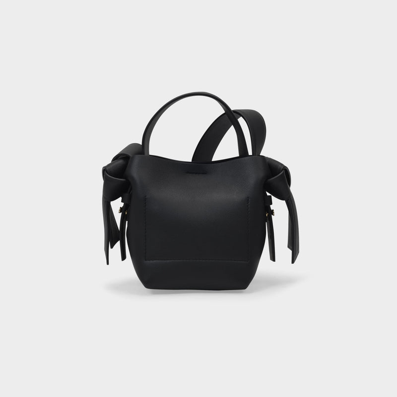 Musubi Micro Crossbody - Acne Studios -  Black - Leather