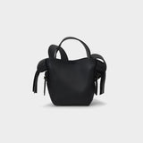 Musubi Micro Crossbody - Acne Studios -  Black - Leather