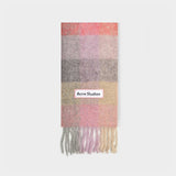 Scarf - Acne Studios -  Fuchsia/Lilac/Pink - Alpaga