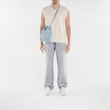 Logo Mini Tote Bag - Acne Studios - Blue  - Denim