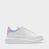 Oversized Sneakers - Alexander Mcqueen - White/Holographic - Leather