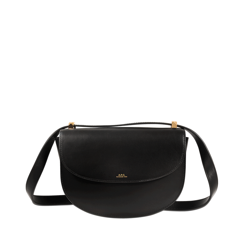 Geneve Hobo Bag - A.P.C. - Black - Leather