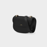 Geneve Mini Hobo Bag - A.P.C. - Black - Leather