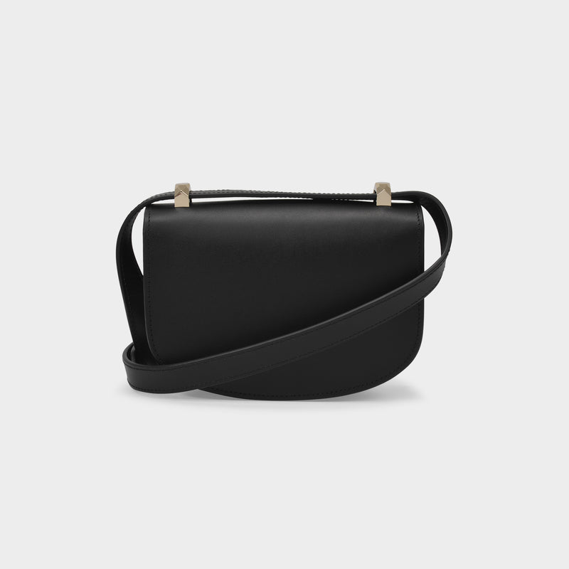 Geneve Mini Hobo Bag - A.P.C. - Black - Leather