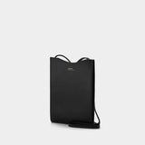 Neck Pouch Jamie Crossbody - A.P.C. - Black - Leather