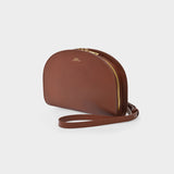 Demi-Lune Clutch - A.P.C. - Hazelnut - Leather