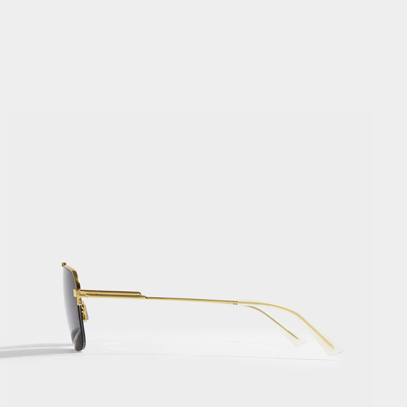 Sunglasses in Gold Metal