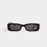 Squared Shaped Sunglasses in Black