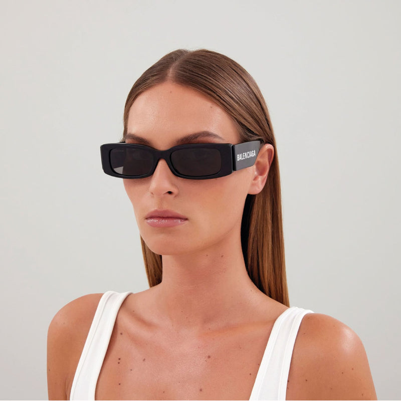 Sunglasses - Balenciaga  - Acetate - Black