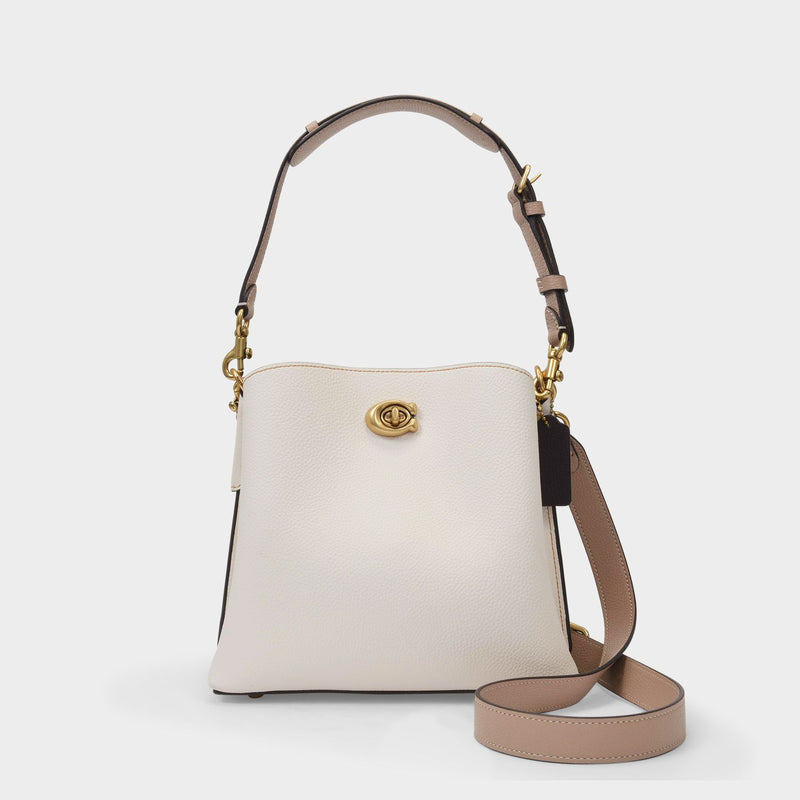 Willow Bucket Bag - Coach - Cream - Leather