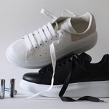 Oversized Sneakers - Alexander McQueen - Leather - White