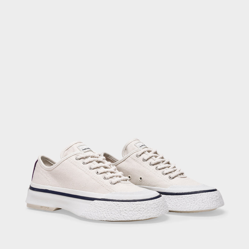 Laguna Baskets in White Canvas