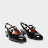 Peach-1324 Pumps - Carel - Black - Patent Leather