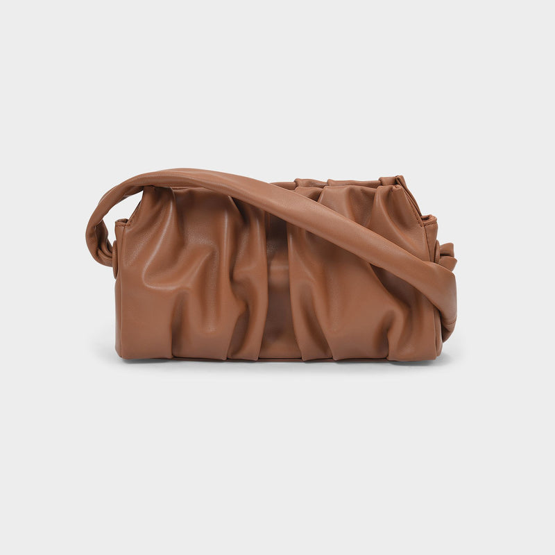 Vague Handbag - Elleme - Brown - Leather