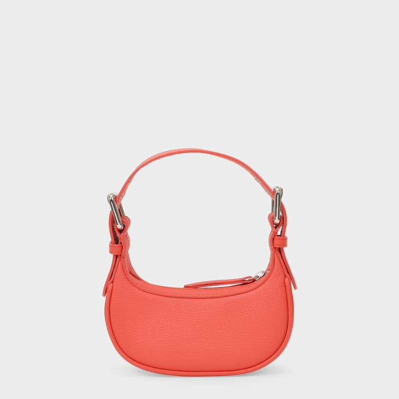 Mini Soho Coral Flat Grain Leather