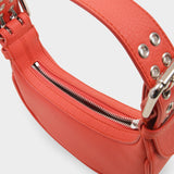 Mini Soho Coral Flat Grain Leather