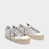 Hi Star Sneakers in White/Multicolored Leather