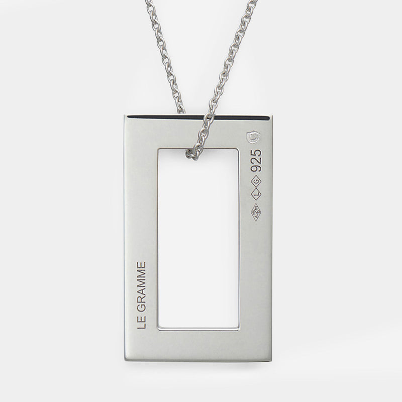 3.4G Necklace - Le Gramme - Silver