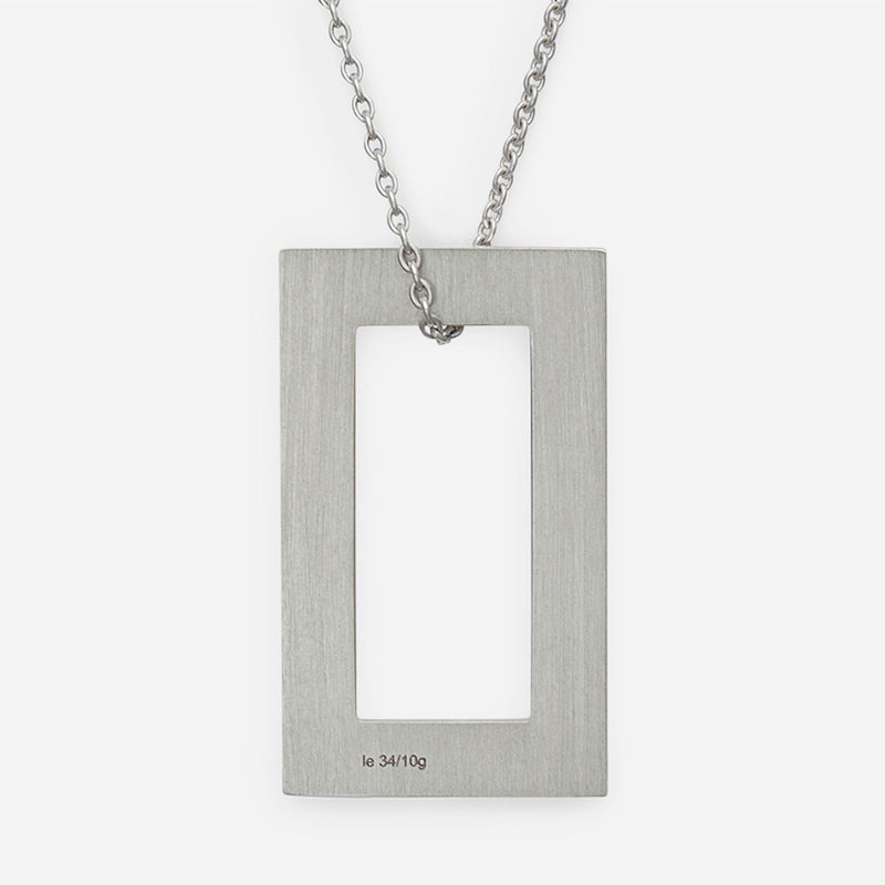 3.4G Necklace - Le Gramme - Silver