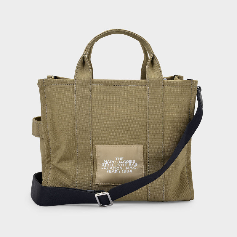 The Medium Tote Bag - Marc Jacobs -  Slate Green - Cotton