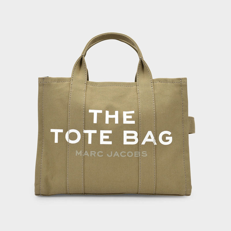 The Medium Tote Bag - Marc Jacobs -  Slate Green - Cotton