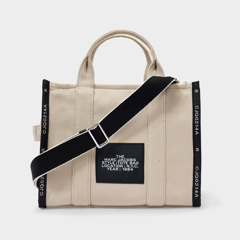 The Medium Tote Bag Jacquard - Marc Jacobs -  Warm Sand - Cotton