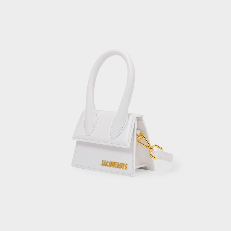 Le Chiquito Crossbody - Jacquemus - White - Leather