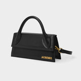 Le Chiquito Long Bag - Jacquemus -  Black - Leather