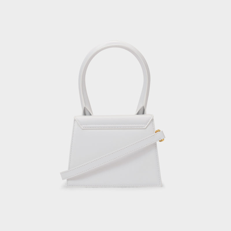 Le Chiquito Moyen Bag - Jacquemus - White - Leather