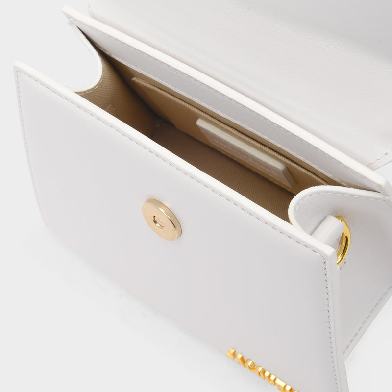 Le Chiquito Moyen Bag - Jacquemus - White - Leather